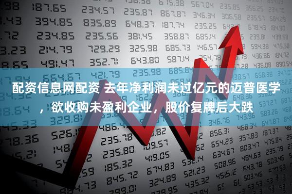 配资信息网配资 去年净利润未过亿元的迈普医学，欲收购未盈利企业，股价复牌后大跌
