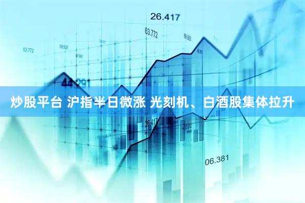 炒股平台 沪指半日微涨 光刻机、白酒股集体拉升